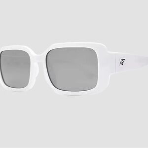 Volcom White Square Sunglasses